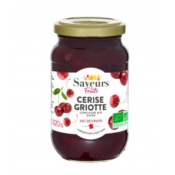 Saveurs&Fruits - Confiture de Cerise Griotte Bio