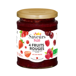 Quatre Fruits Rouges - Saveurs et Fruits