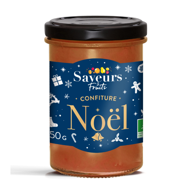 Confiture de Noël - Saveurs & Fruits