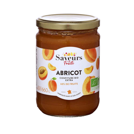 Saveurs&Fruits - Confiture d'Abricot Bio