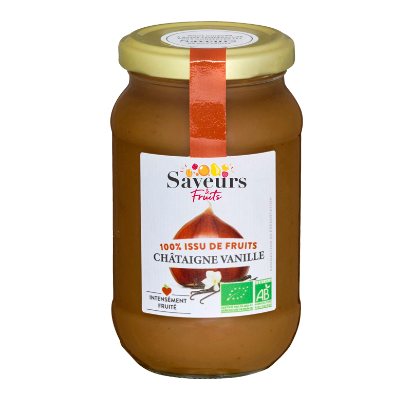 Saveurs&Fruits - Châtaigne Vanille Bio