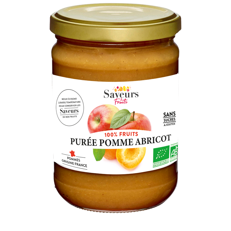 Saveurs&Fruits - Pomme Abricot Bio